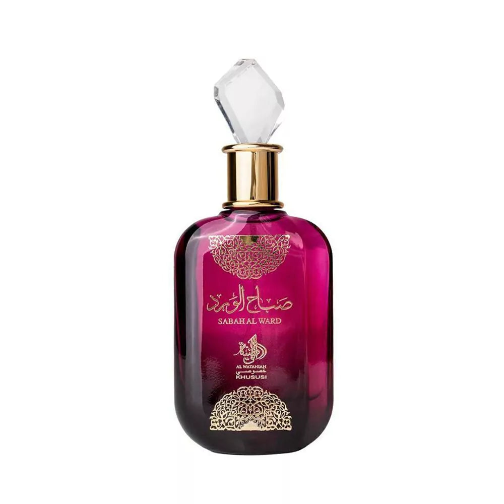 PERFUME ÁRABE FEMININO AL WATANIAH SABAH AL WARED 100ML