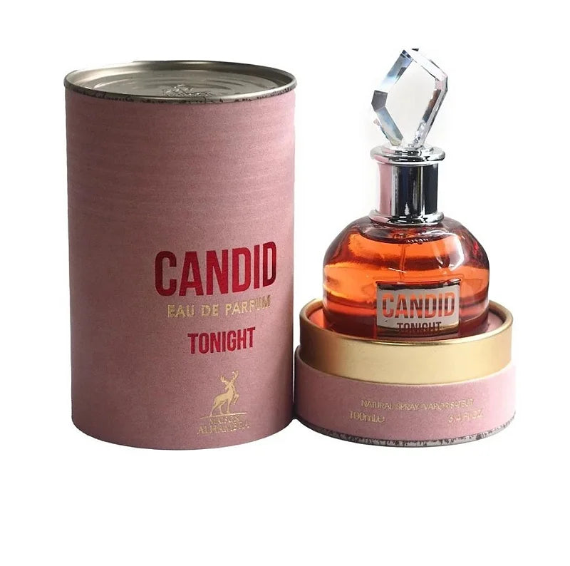 PERFUME ÁRABE FEMININO CANDID TONIGHT MAISON ALHAMBRA 100ML