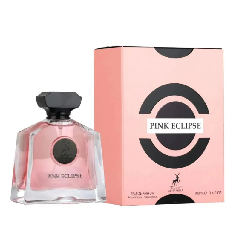 PERFUME ÁRABE FEMININO PINK ECLIPSE MAISON ALHAMBRA 100ML