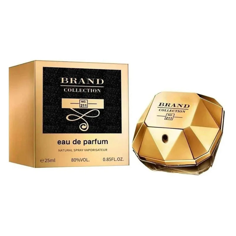 PERFUME BRAND COLLECTION FEMININO 211 - INSPIRAÇÃO LADY MILION FABULOUS,PACO PACO PACO RABANNE