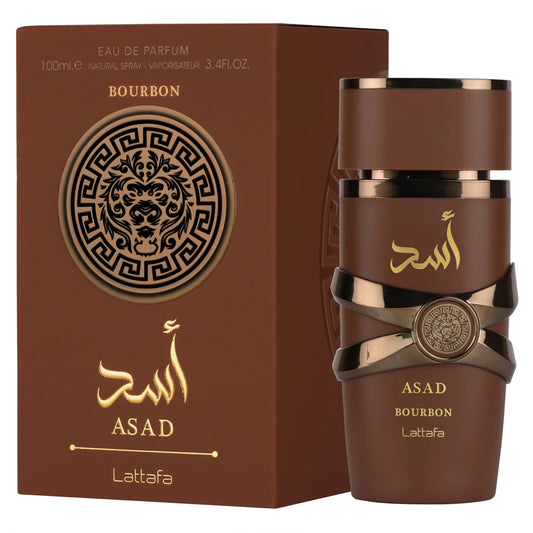PERFUME ÁRABE MASCULINO LATTAFA ASAD BOURBON 100ML
