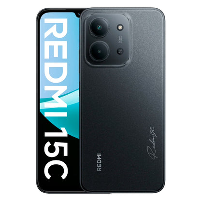 SMARTPHONE XIAOMI REDMI 15C 128GB 4GB RAM PRETO