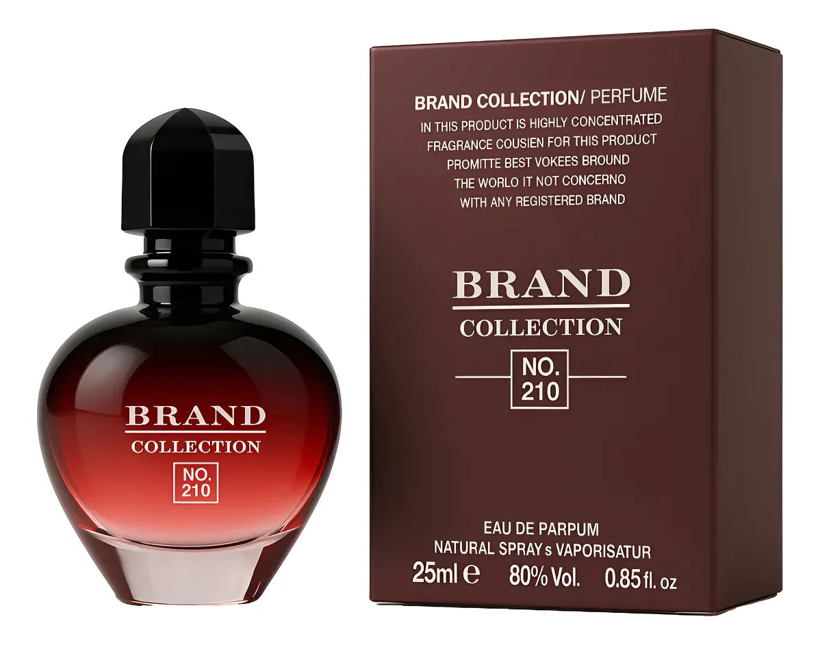 PERFUME BRAND COLLECTION FEMININO 210 - INSPIRAÇÃO PRETO XS