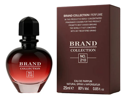 PERFUME BRAND COLLECTION FEMININO 210 - INSPIRAÇÃO PRETO XS