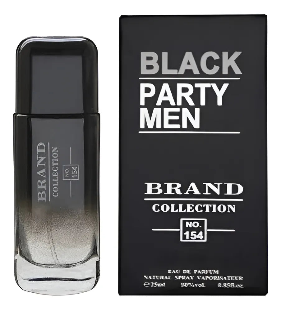 PERFUME BRAND COLLECTION MASCULINO 154 - INSPIRAÇÃO 212 VIP PRETO